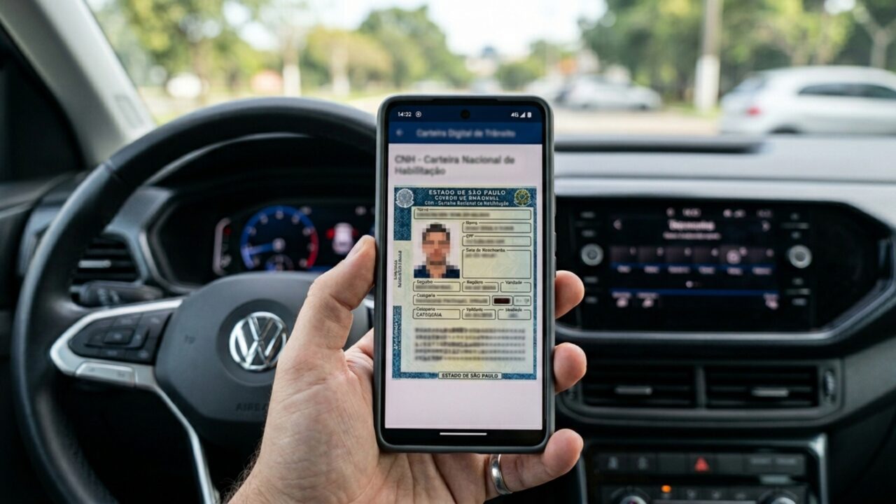 CNH digital em 2026: o que já dá para resolver no celular e como isso reduz filas quilométricas no Detran