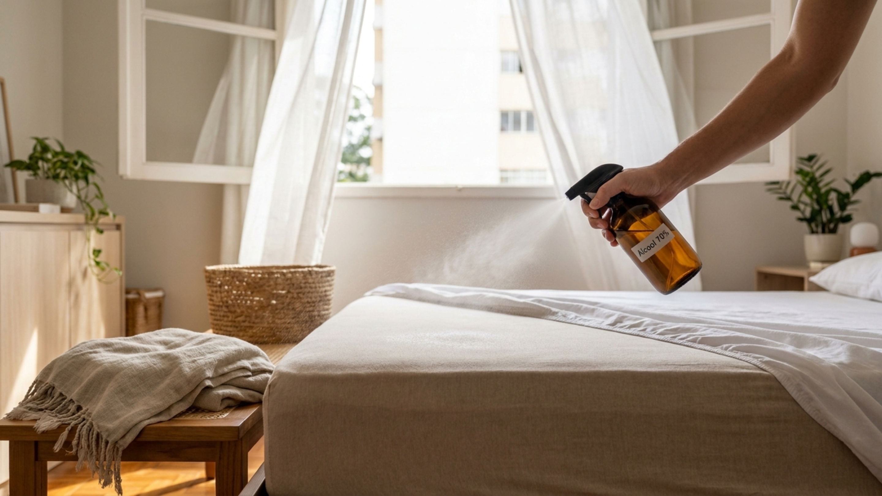 Pulverizar álcool no colchão é seguro? Veja quando usar e quais cuidados tomar