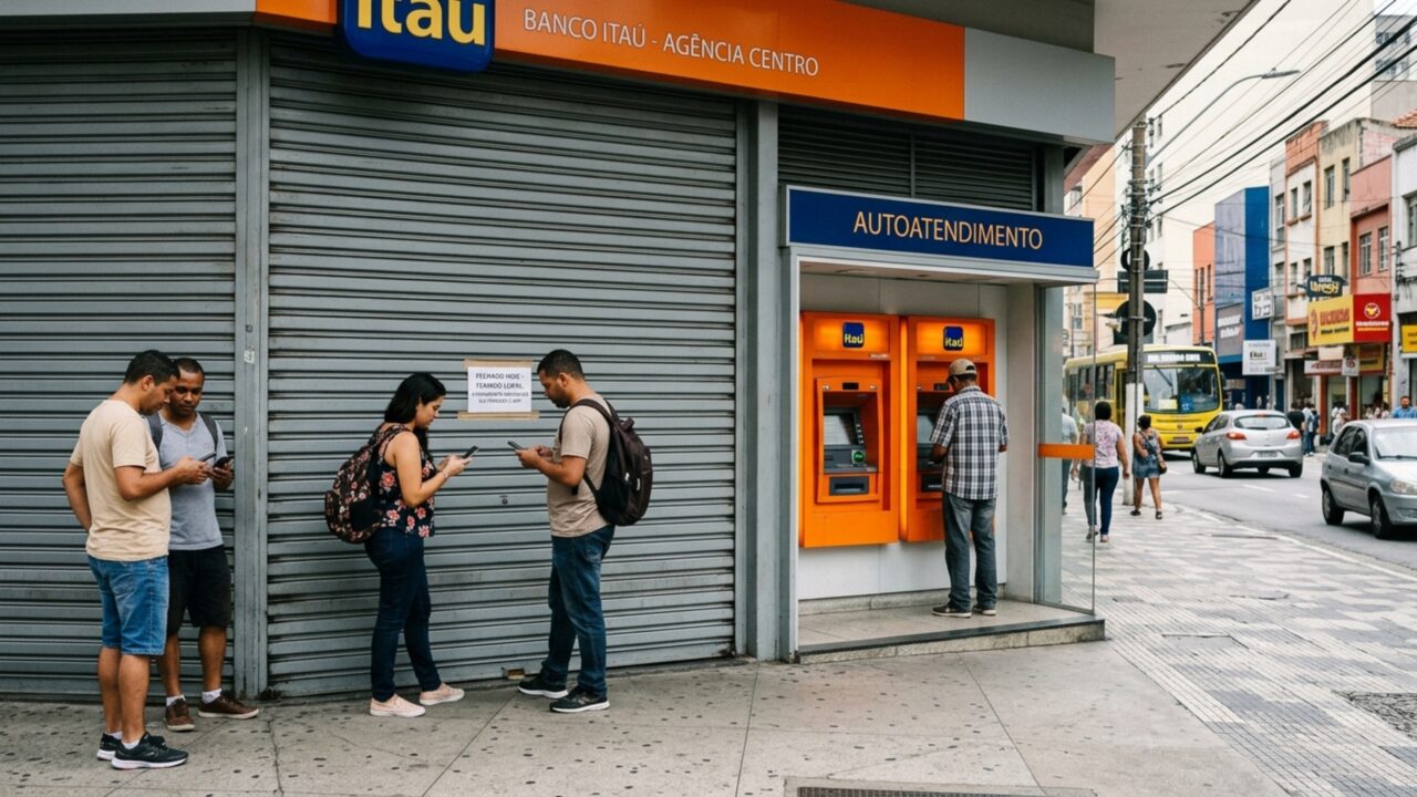 Funcionamento dos bancos muda por conta do feriado a partir de 29 de abril