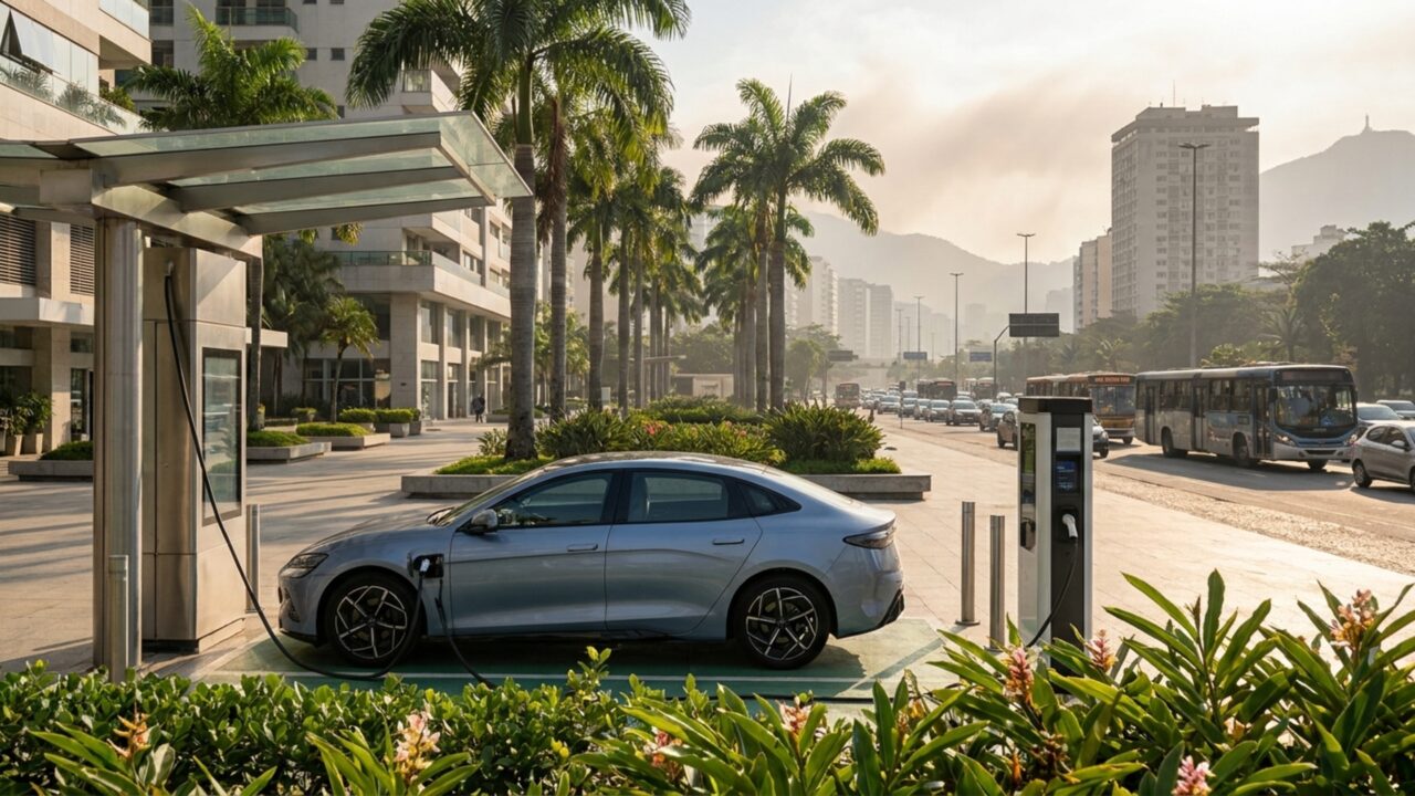 Nem só inovação, nem só tendência: como os carros elétricos podem virar peça real na redução da poluição e das emissões em 2026