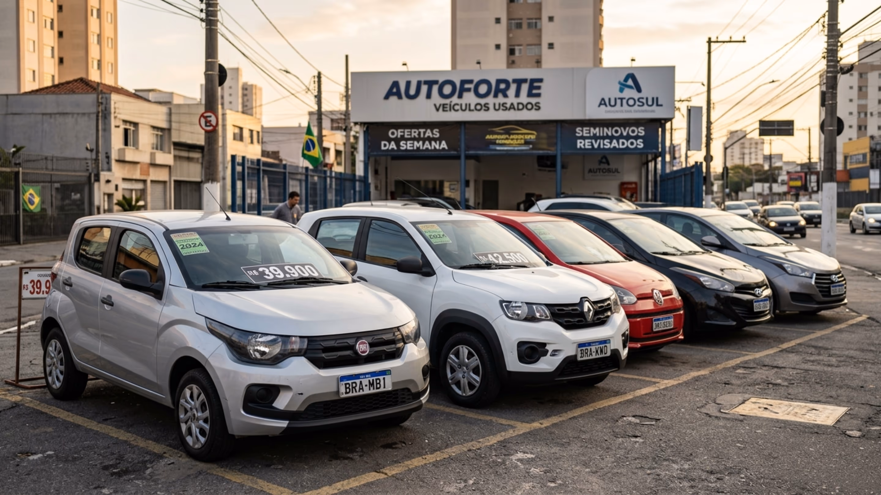 Cinco carros econômicos por menos de R$ 50 mil que são perfeitos para quem quer economia