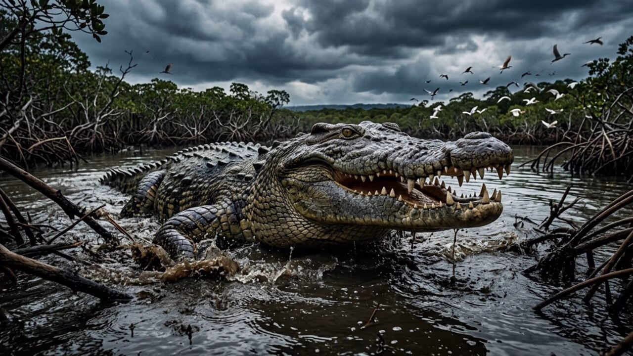 O predador de 7 metros que domina rios e mares e praticamente não tem rivais