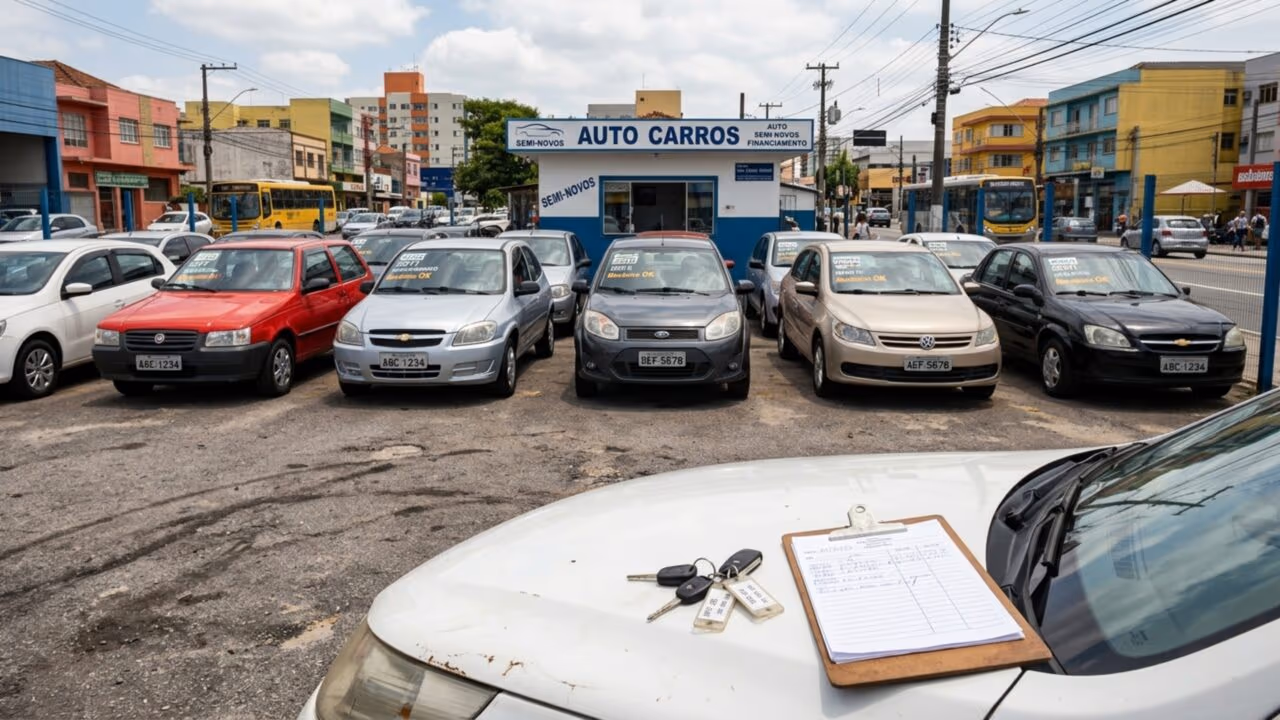 Os carros usados até R$ 50 mil mais buscados em 2026 unem manutenção simples e revenda forte