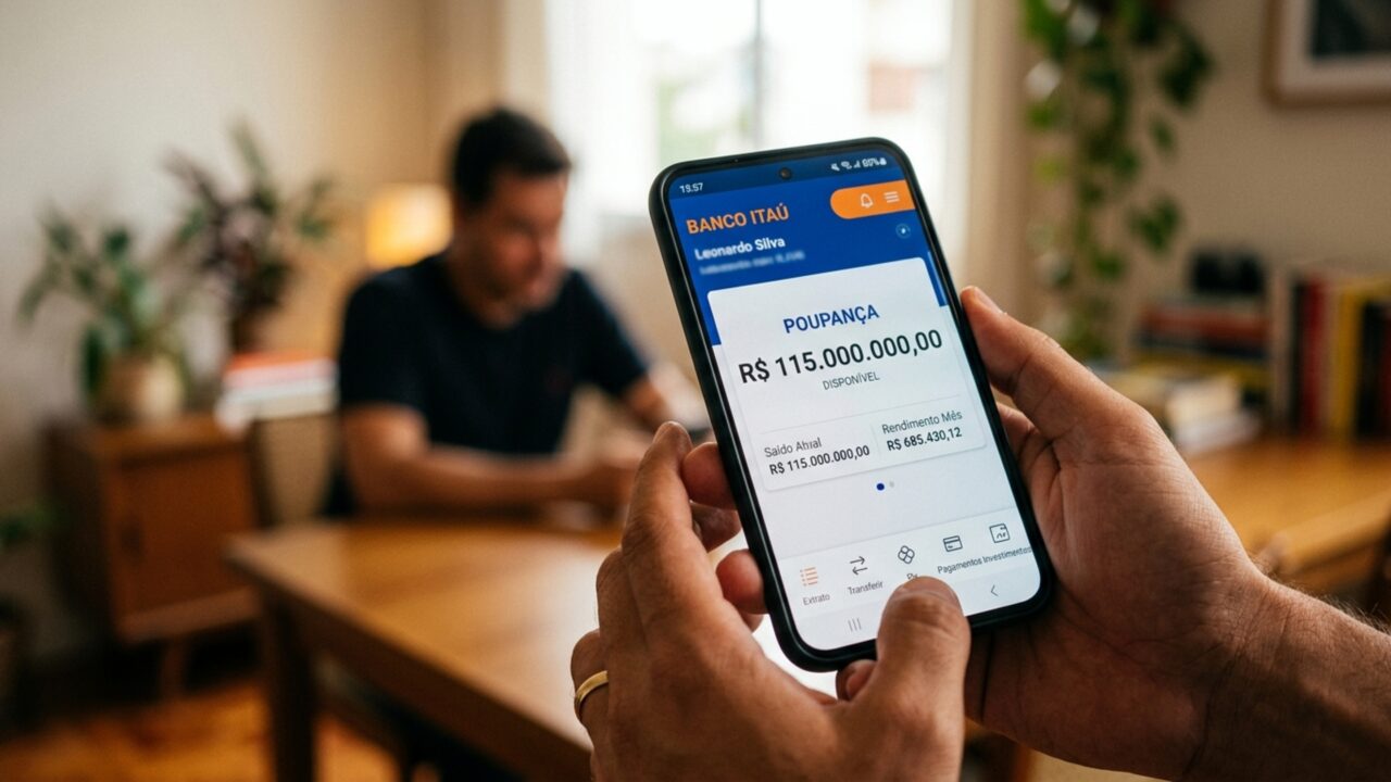 Por que deixar R$ 115 milhões ‘parados’ na poupança pode te fazer perder mais de R$ 300 mil já no 1º mês?