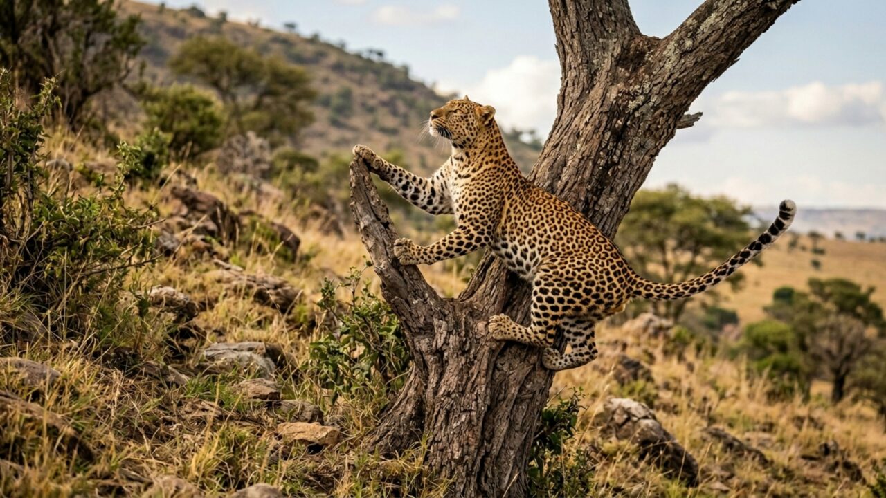 Por que esse vídeo é um lembrete assustador de que escalar uma árvore não vai te salvar de um leopardo