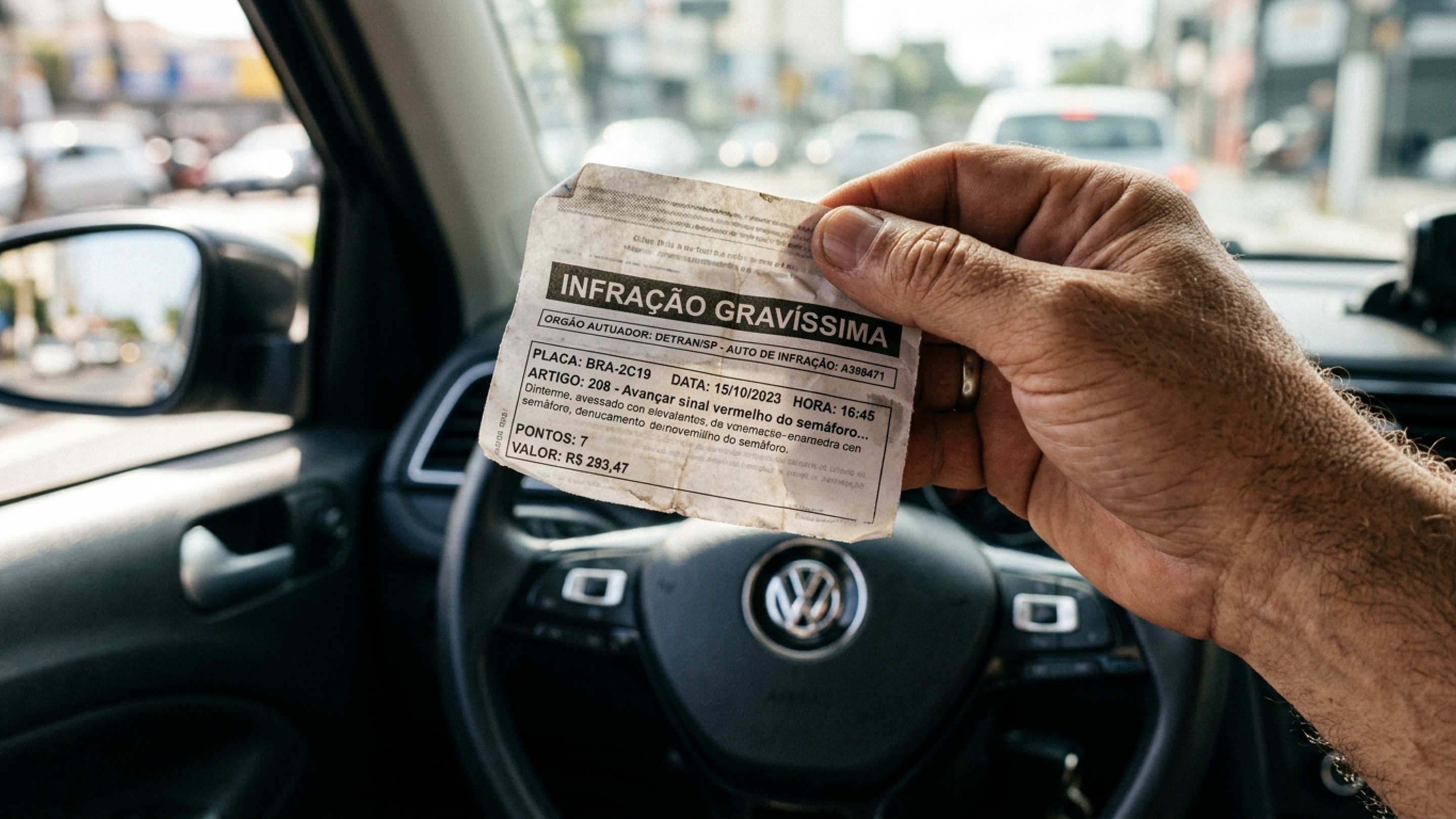 A infração que gera multa gravíssima e ainda aproxima o risco de suspensão da CNH