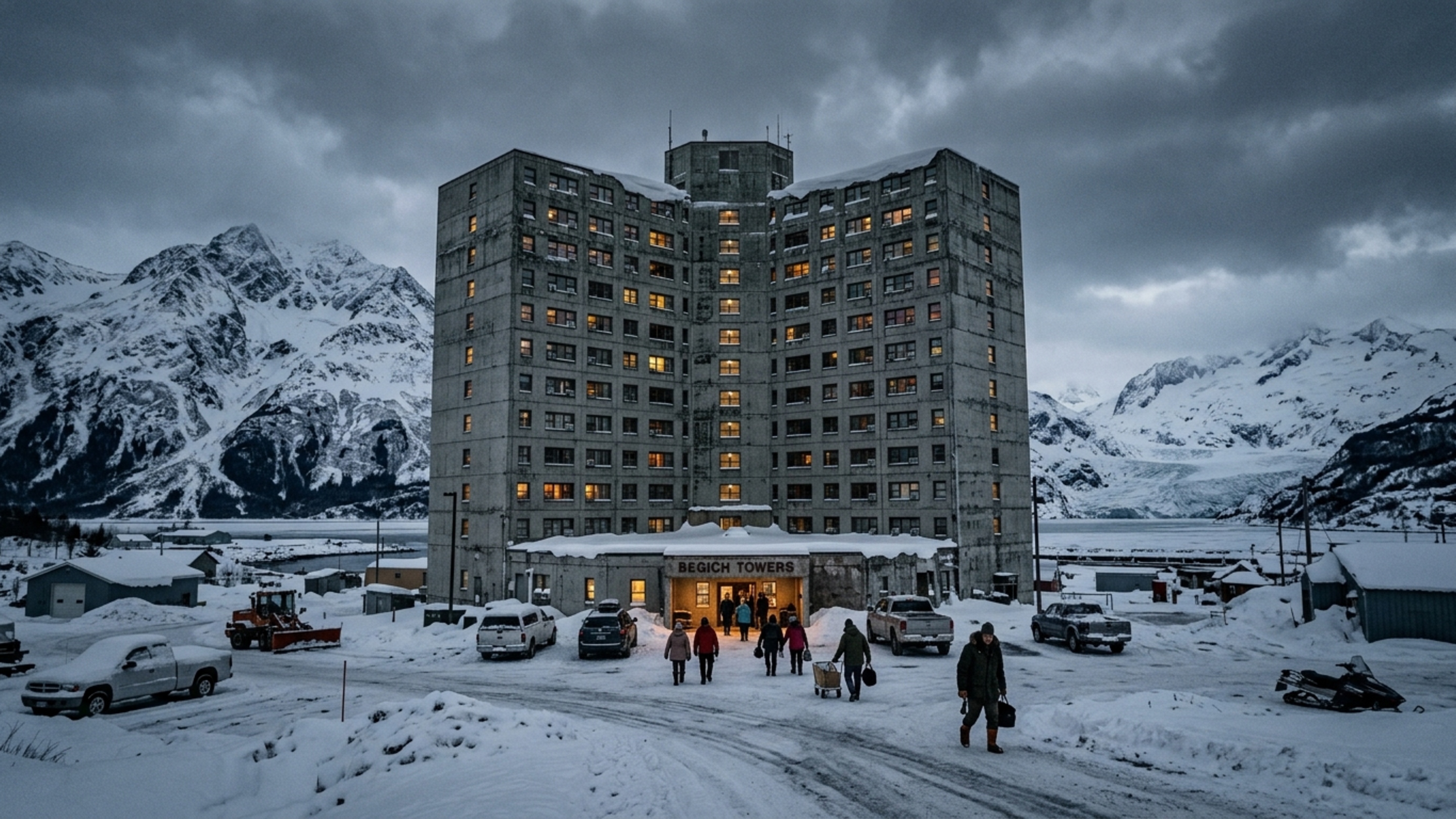 A cidade no Alasca onde todos moram e trabalham dentro de um único prédio para enfrentar o frio extremo