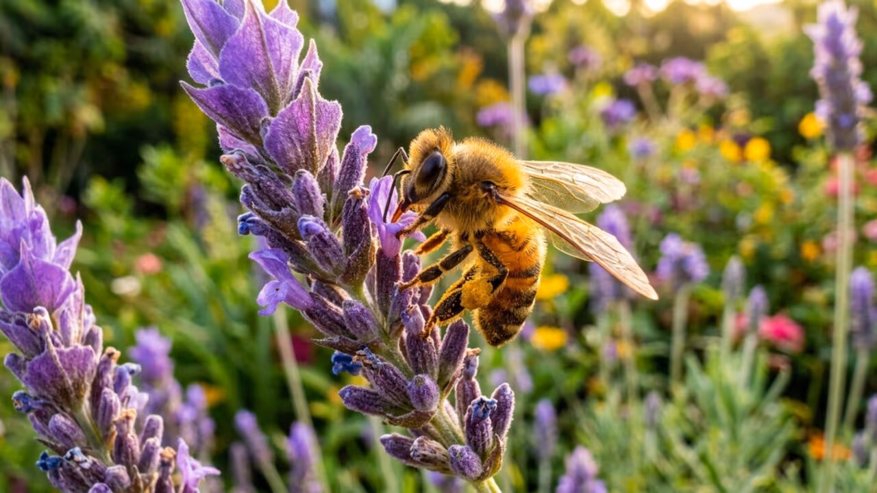 Plantas que atraem abelhas no jardim: entenda o que isso significa para o equilíbrio do ambiente da sua casa