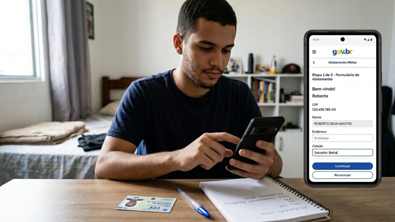 Como tirar reservista online pelo celular de forma simples e sem precisar sair de casa
