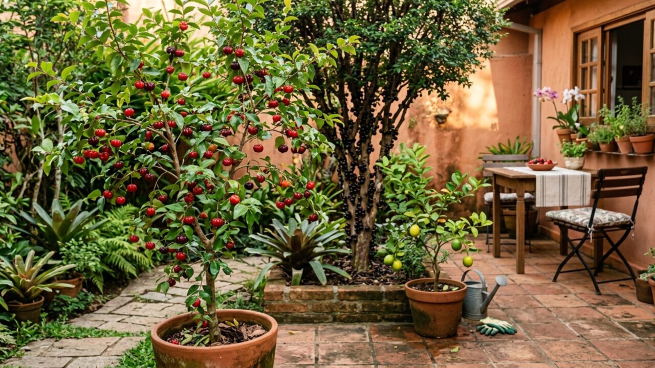 8 árvores frutíferas perfeitas para quem tem quintal pequeno e quer produzir em casa