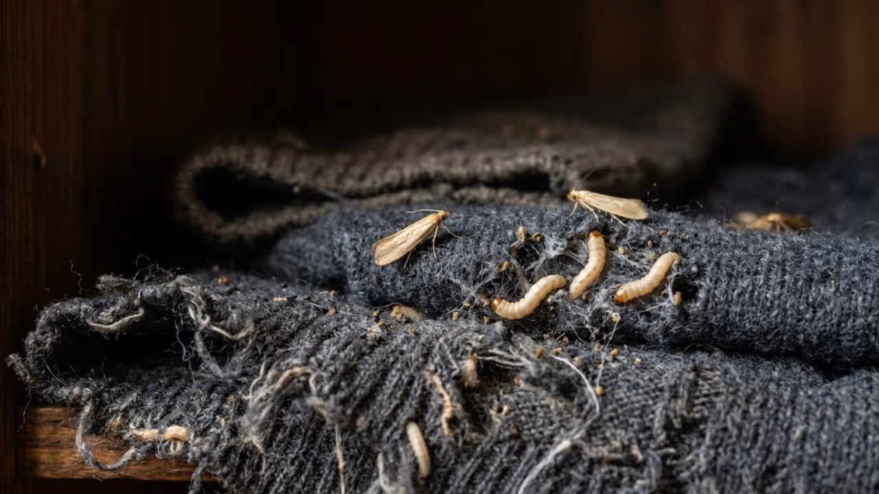 Como eliminar traças no guarda-roupa imediatamente com métodos simples que funcionam na hora