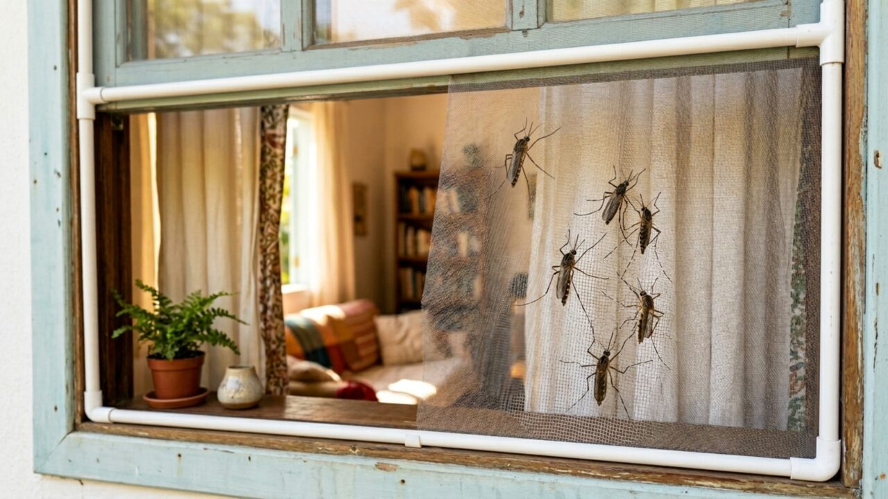 Aprenda a fazer telas contra mosquitos e moscas de forma simples para proteger sua casa
