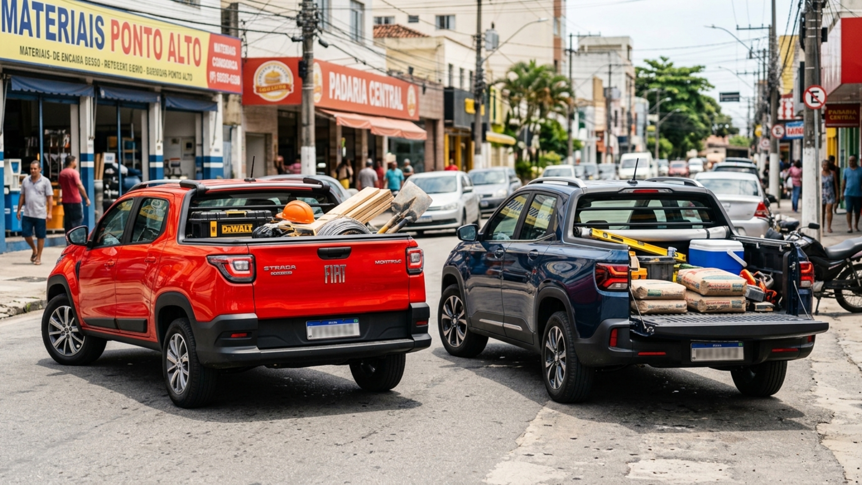 Picapes que marcaram os anos 80 ainda impressionam e Strada e Montana herdam essa proposta e levam a outro nível
