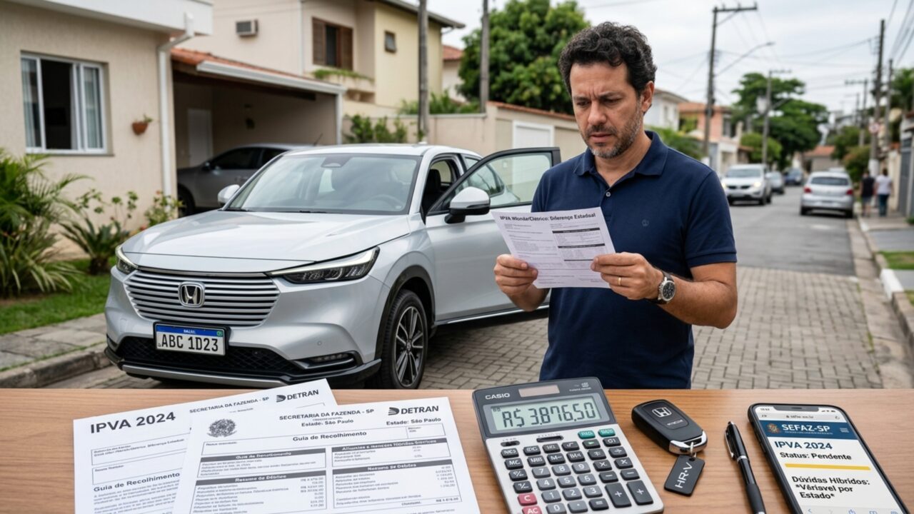 Novas taxas de IPVA para carros híbridos em 2026? O que muda para o seu bolso?