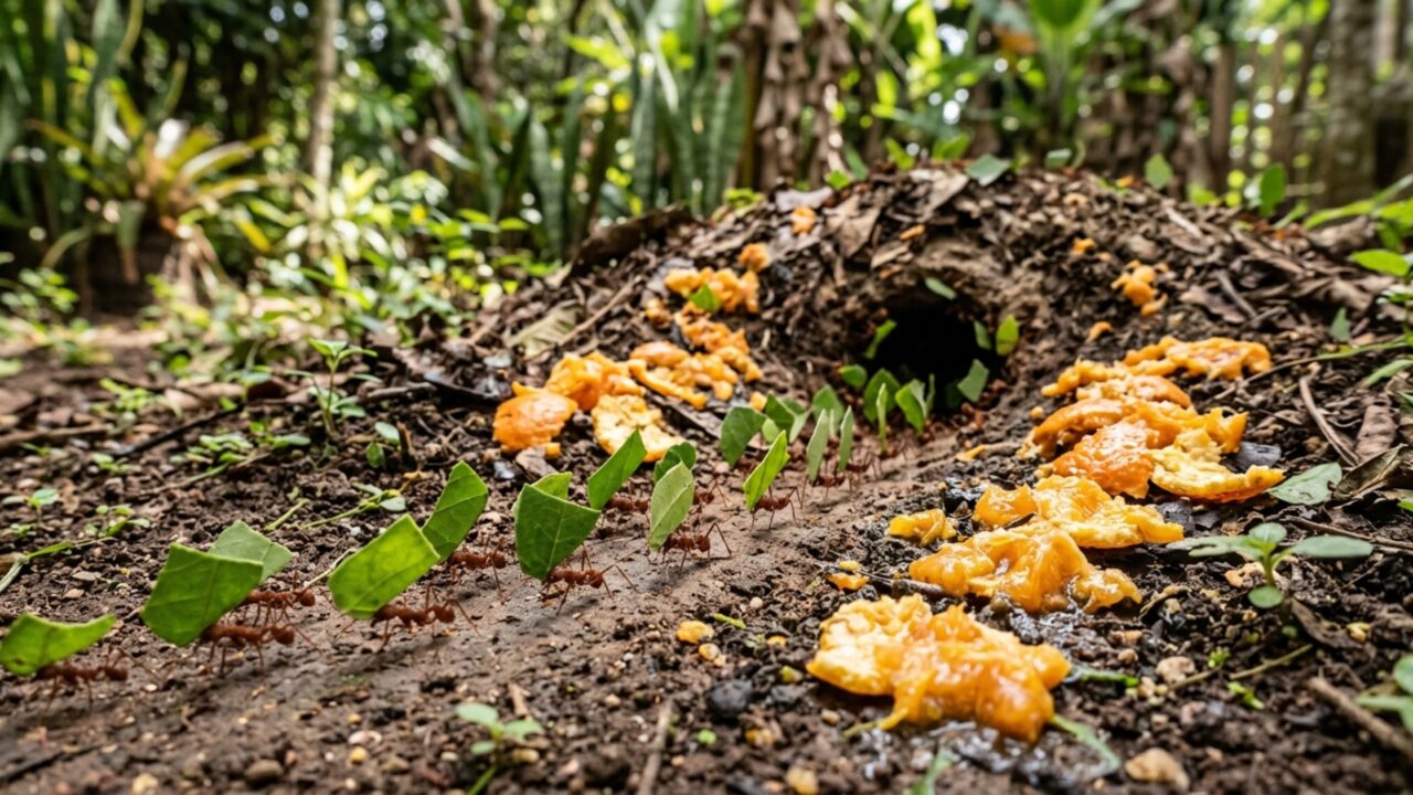 Como acabar com formigas cortadeiras usando casca de laranja de um jeito que muita gente no campo conhece