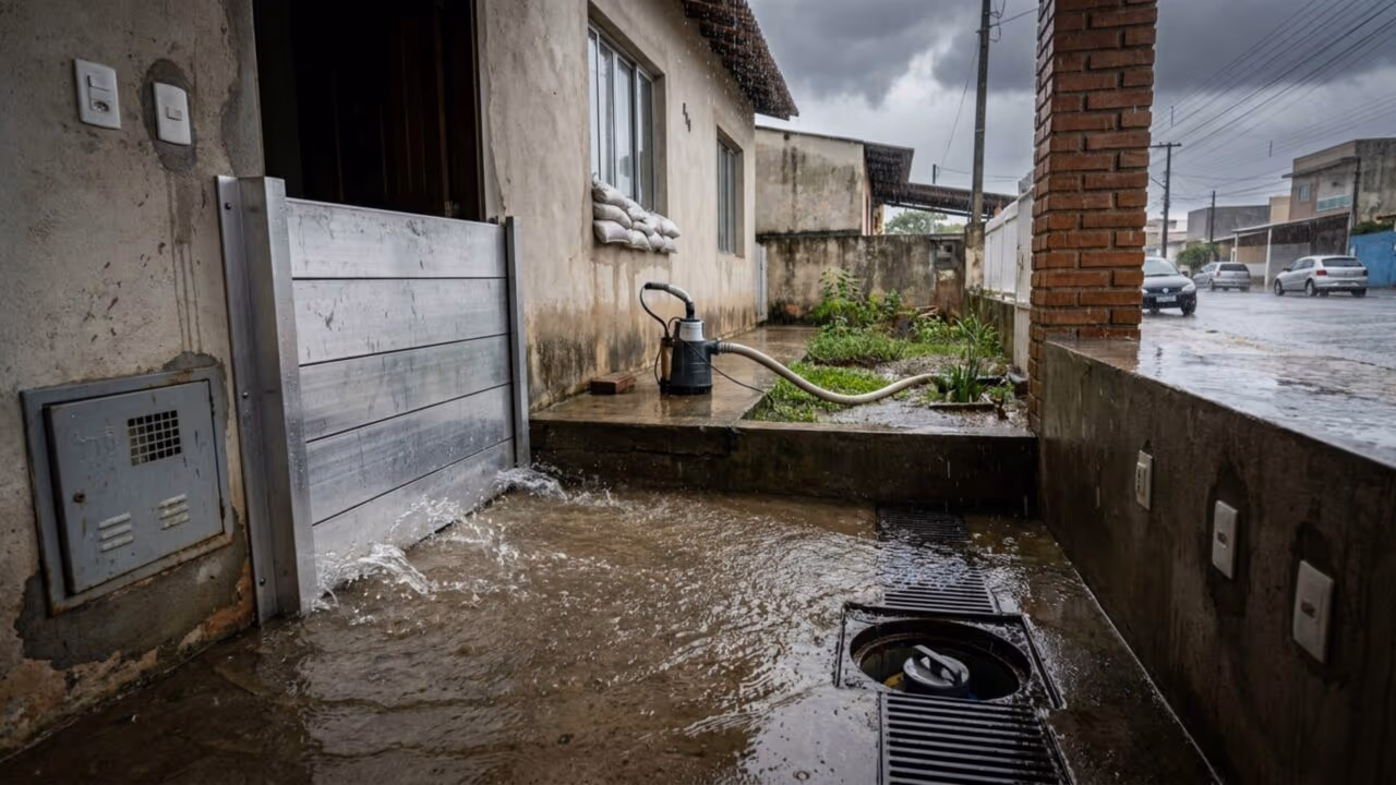Como proteger sua casa contra inundações usando métodos simples e econômicos que fazem diferença