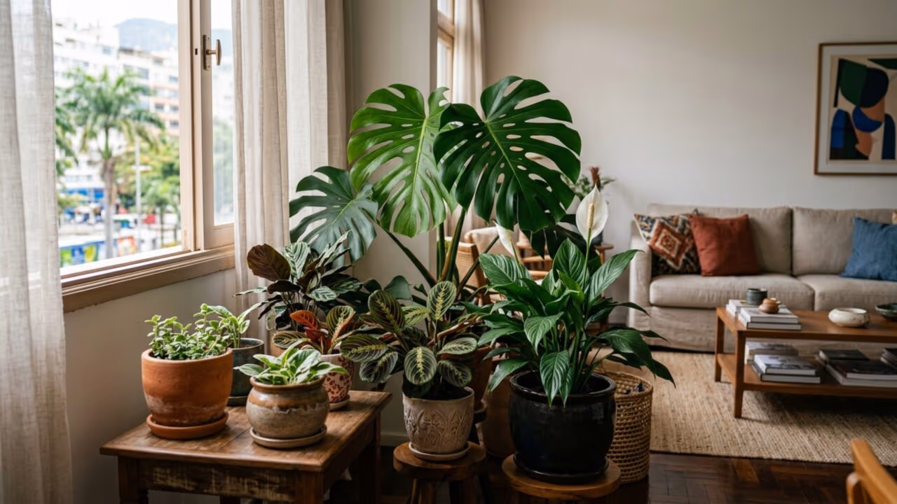 Plantas de sombra que ficam lindas em vasos e transformam qualquer cantinho com pouca luz