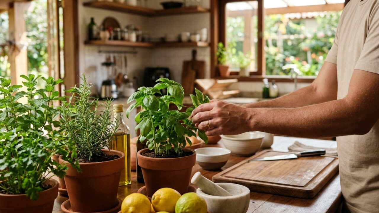 Essas 4 plantas da cozinha podem melhorar sua saúde e bem-estar mais do que você imagina