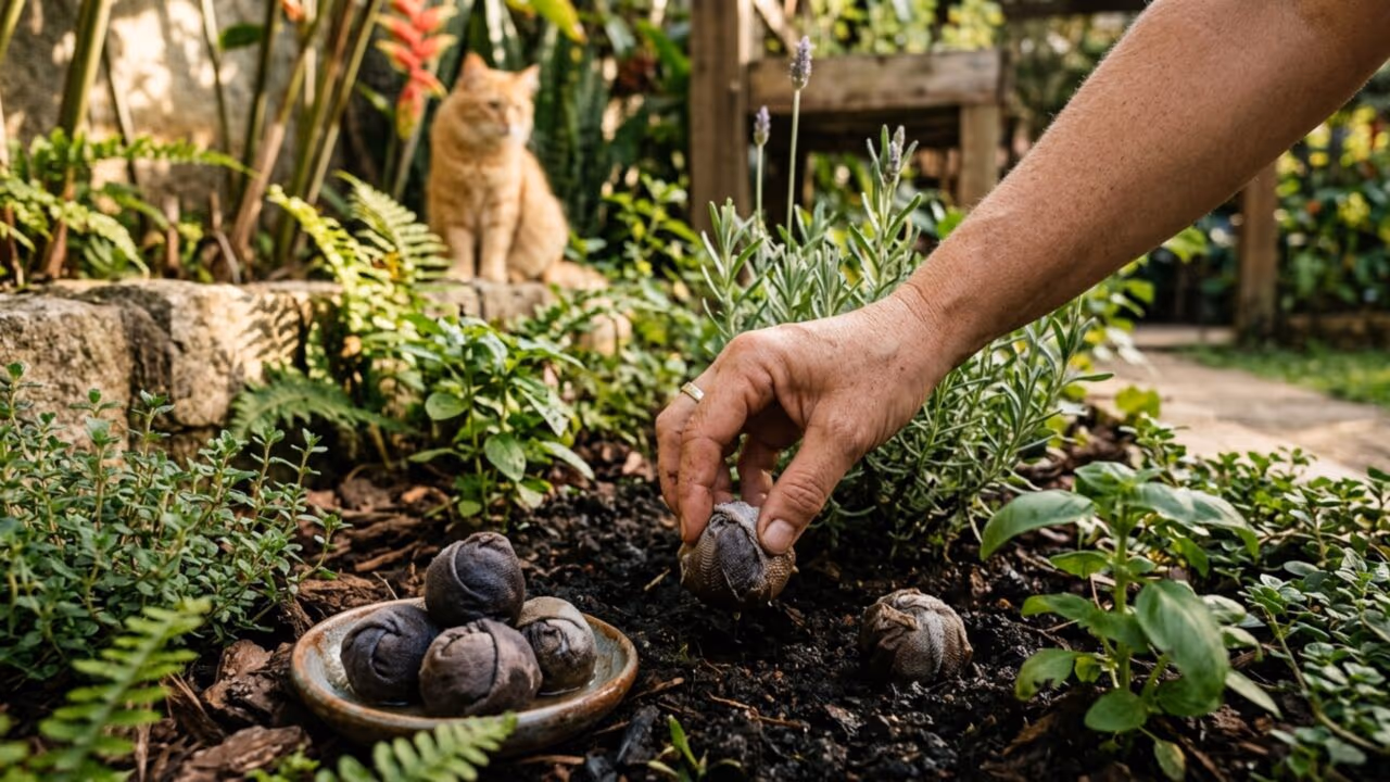 Como afastar gatos do jardim com métodos caseiros simples que funcionam sem machucar os animais