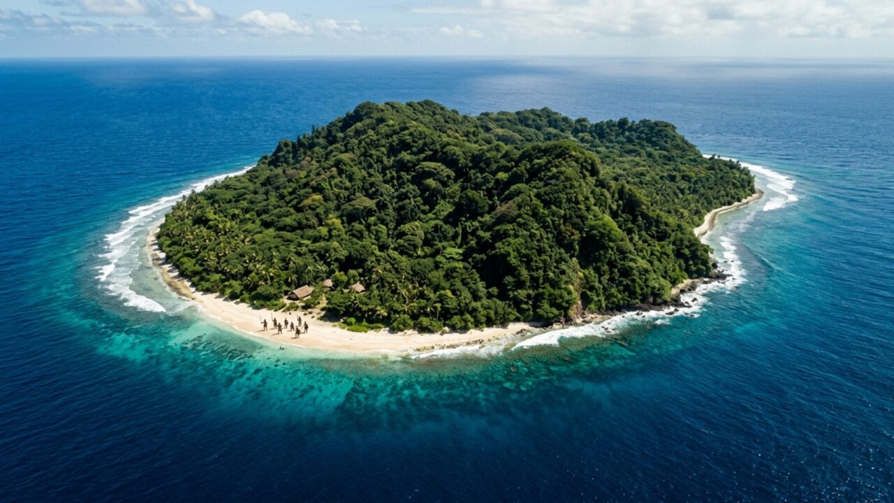 A ilha remota onde os moradores vivem isolados do mundo e não aceitam nenhum visitante