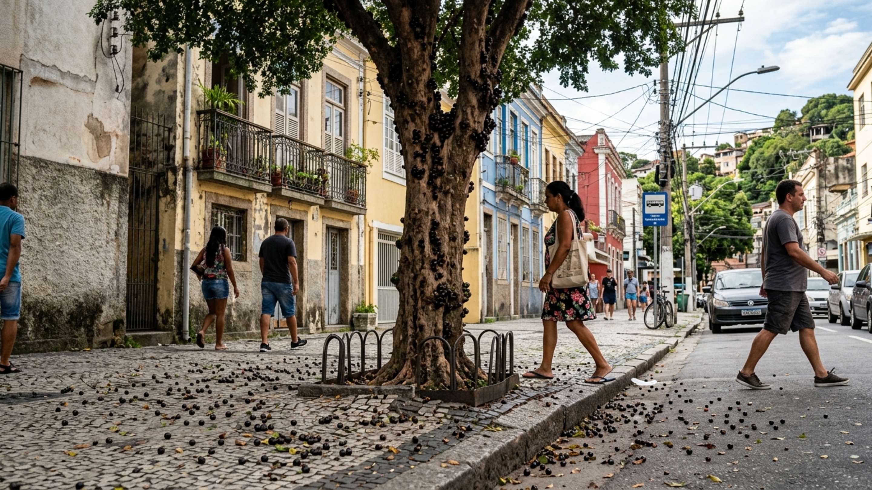 O que a lei diz sobre plantar árvores frutíferas na calçada em frente de casa e quando isso pode ser proibido