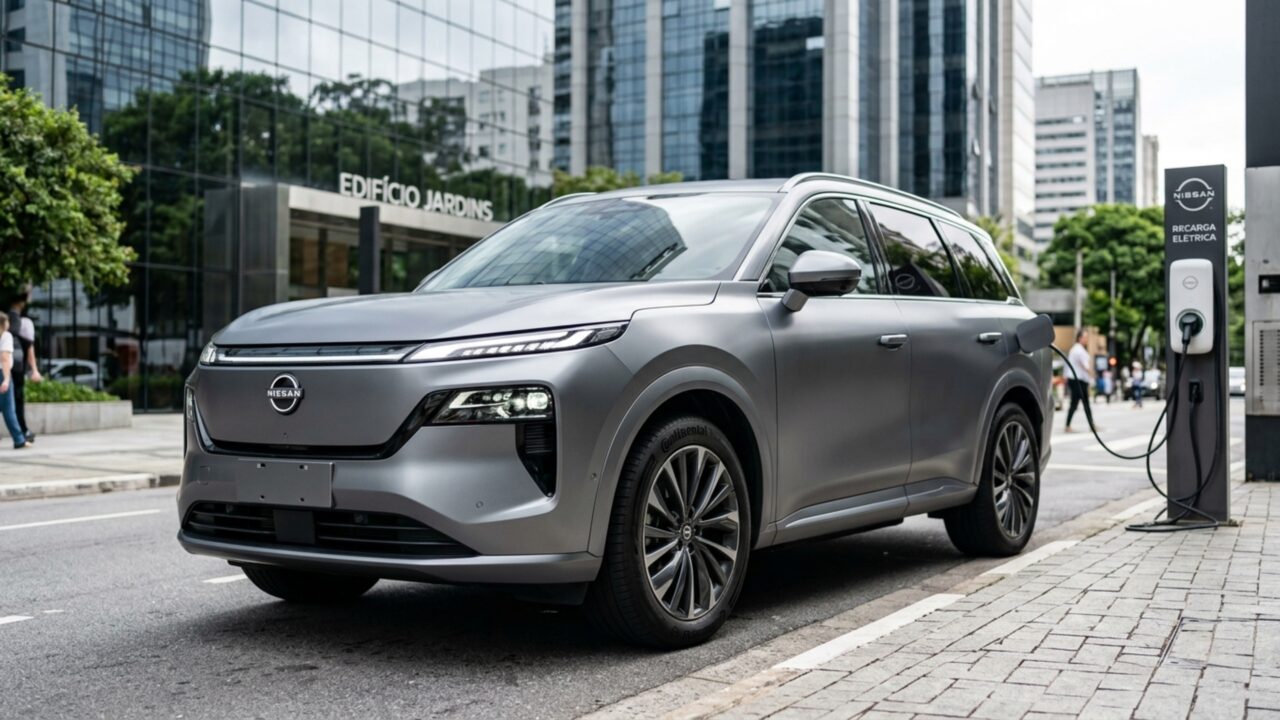 Nissan NX8 já chama atenção no Brasil: o SUV grande e eletrificado que pode chegar com proposta insana