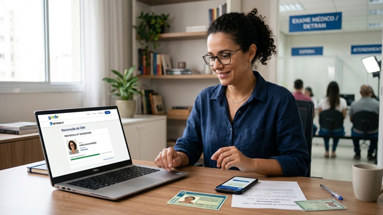 Como renovar sua carteira de habilitação sem sair de casa e sem burocracia