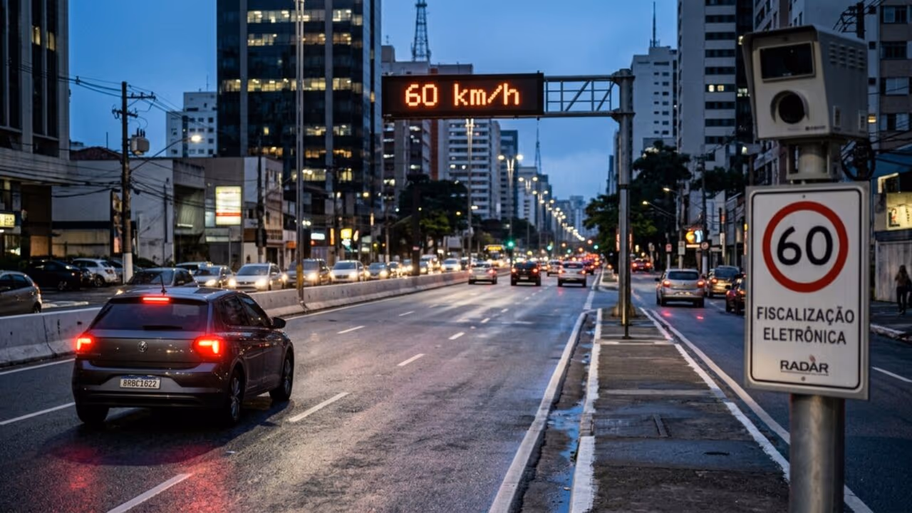 O que significa quando o radar eletrônico dispara um flash na hora em que você passa?