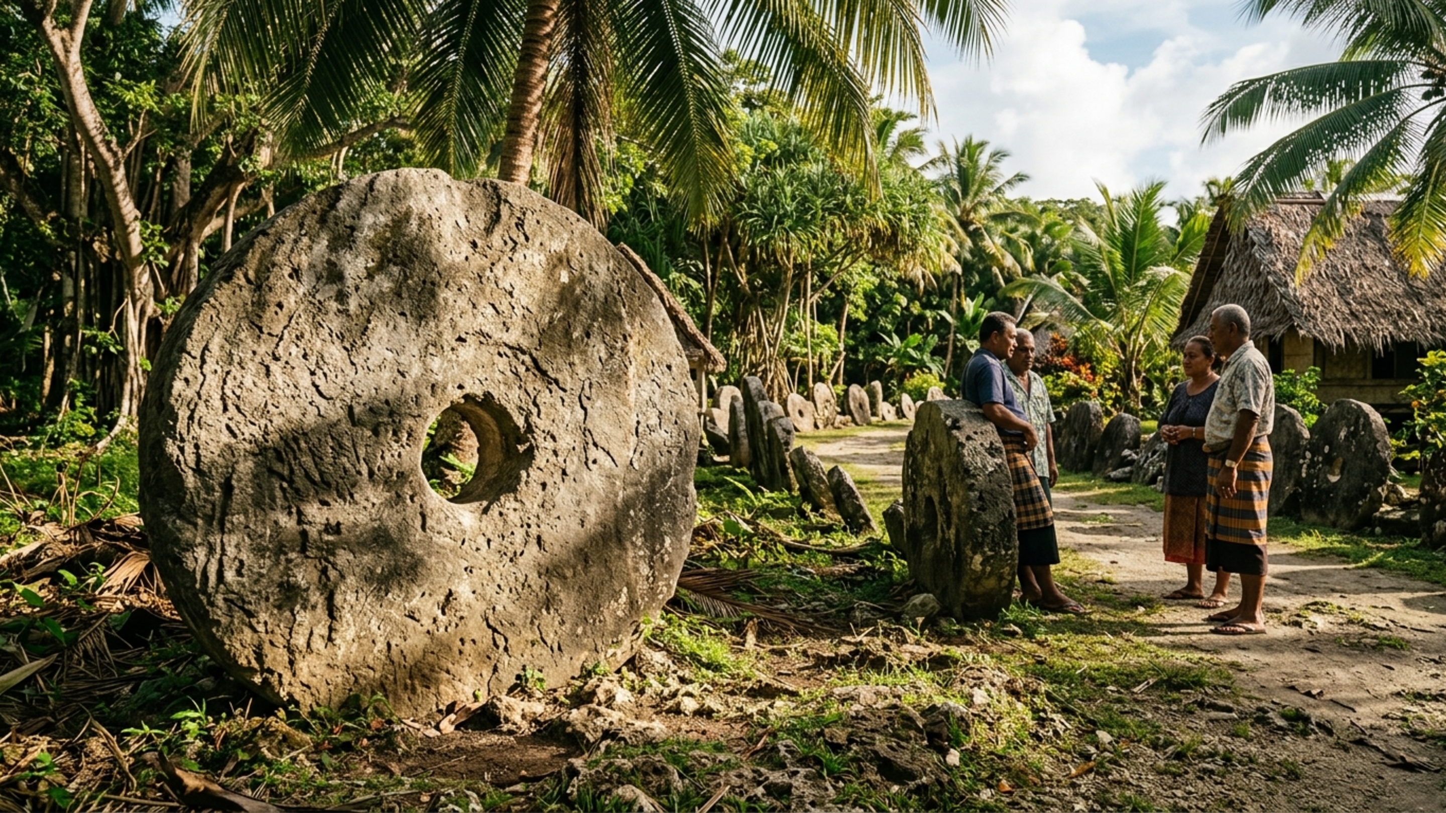 O país onde a riqueza de uma família é medida por pedras gigantes no quintal e não por dinheiro
