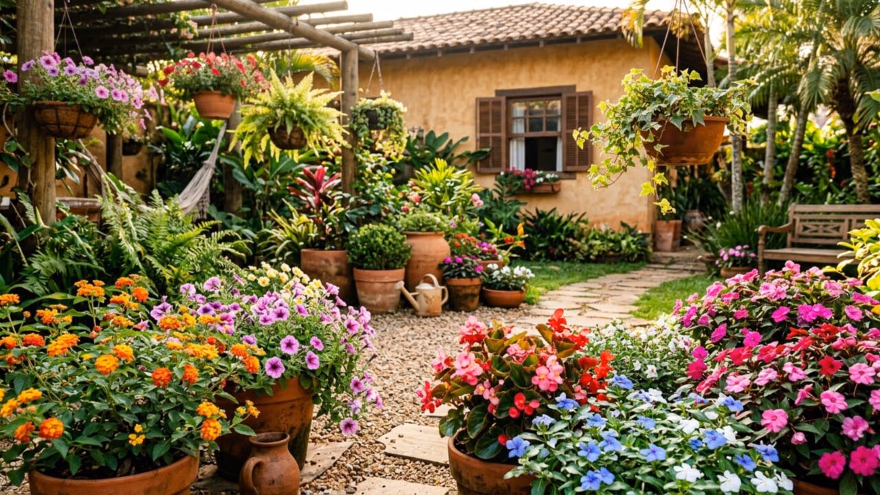 7 plantas que florescem o ano todo mesmo com poucos cuidados e deixam qualquer ambiente mais bonito