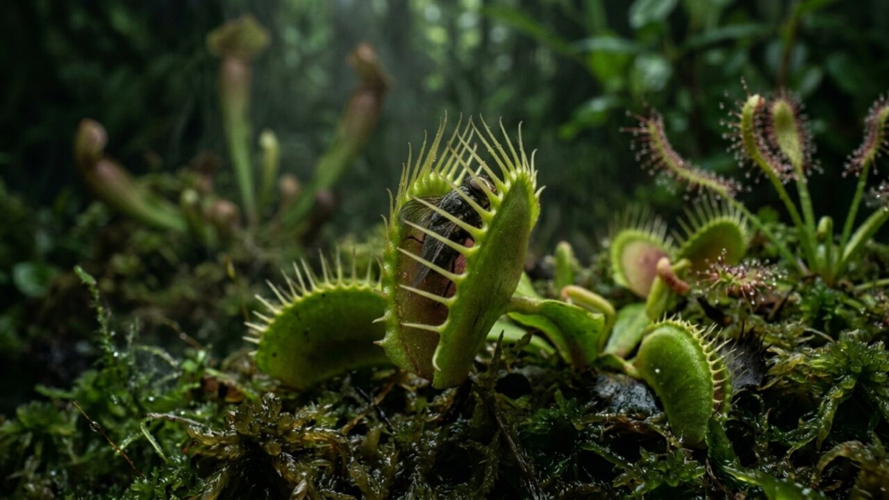 Planta carnívora: como se alimenta e o que acontece quando ela captura um inseto