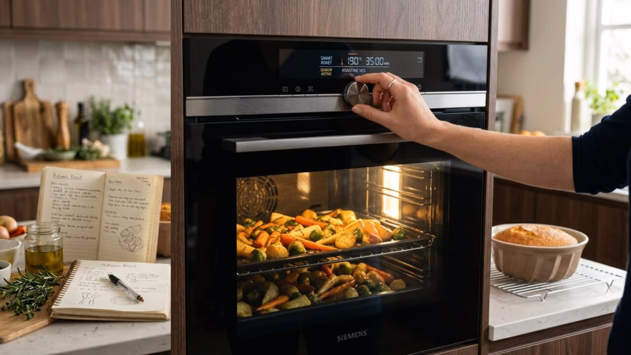 Forno elétrico inteligente promete mais precisão nas receitas e pode salvar quem erra o ponto