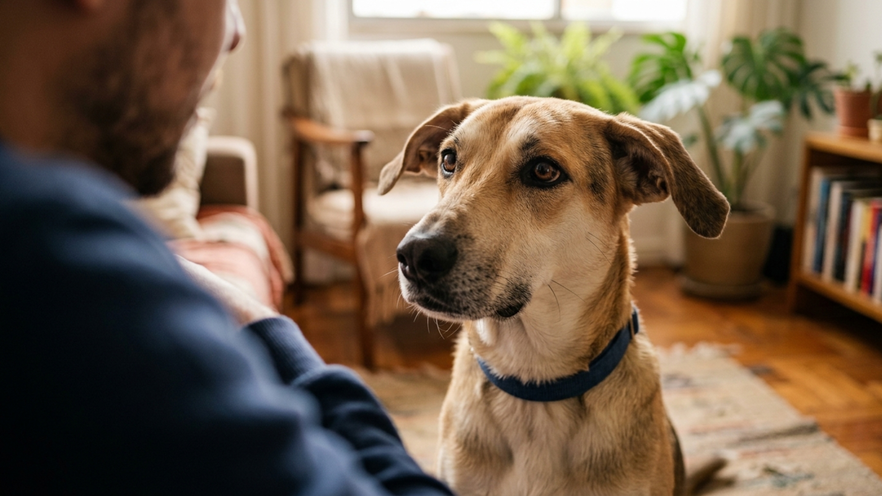 Cientistas revelam o verdadeiro motivo pelo qual os cães inclinam a cabeça quando falamos com eles