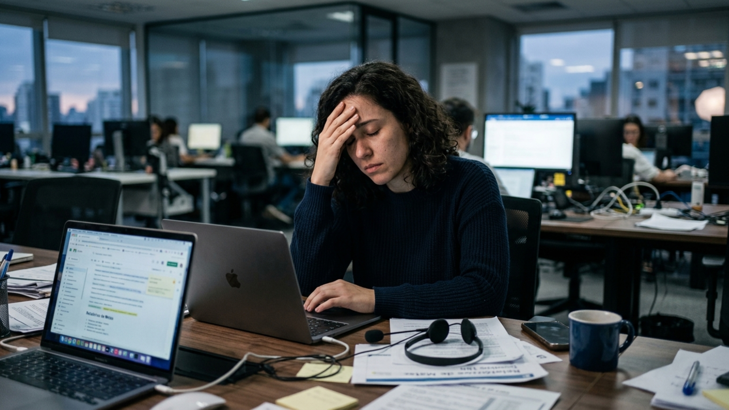 5 profissões com maiores índices de estresse e depressão