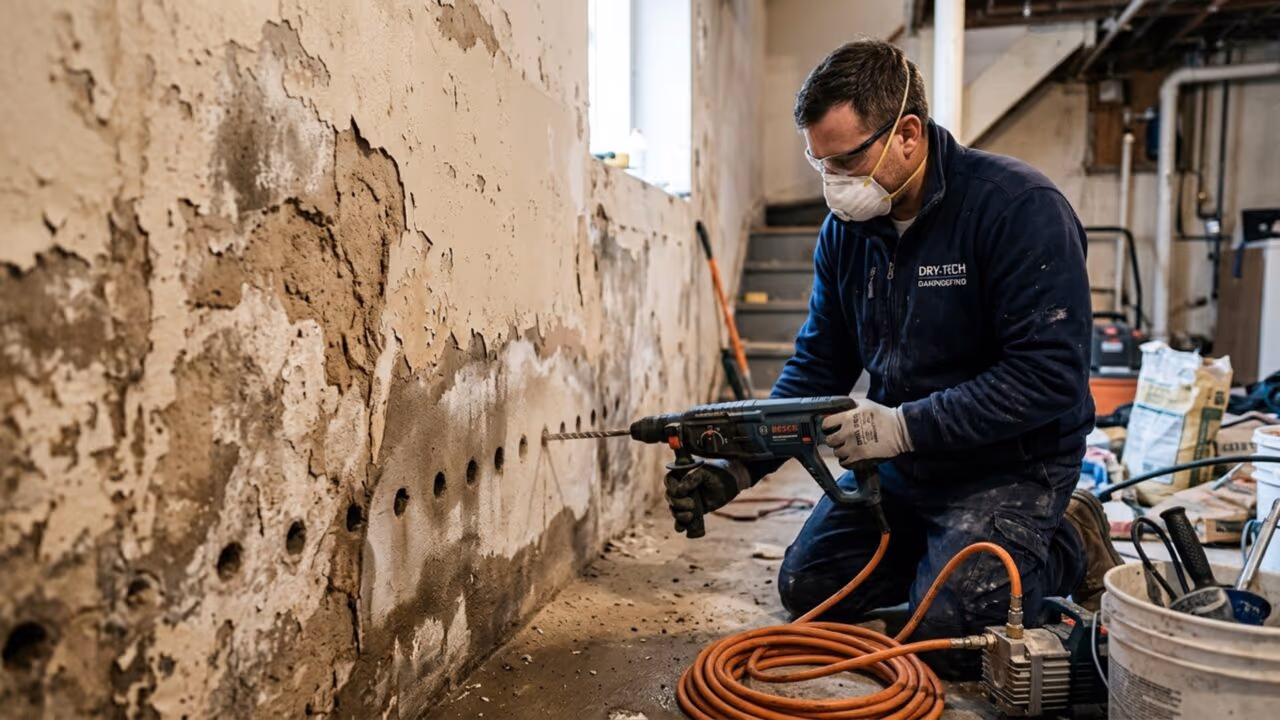 A solução mais respeitada contra umidade age dentro da parede e não só na tinta