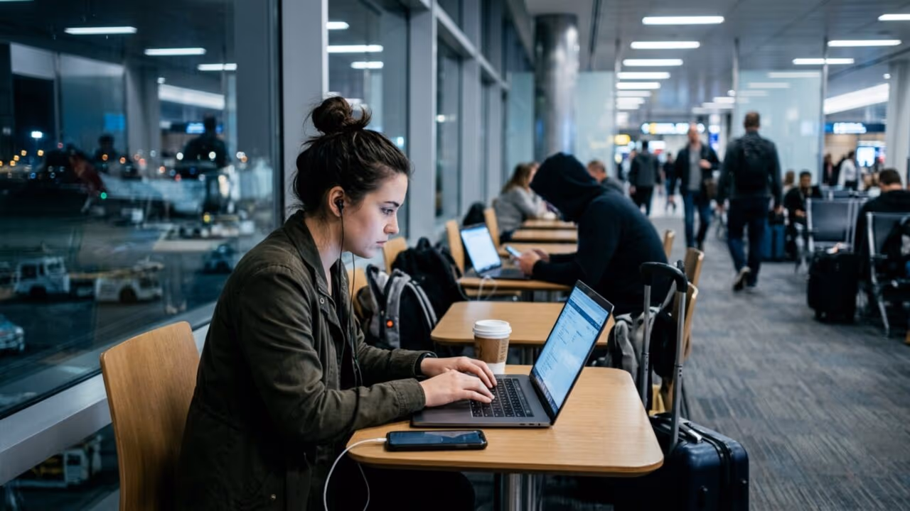 O perigo silencioso do Wi-Fi público que muita gente usa sem pensar em shoppings e hotéis