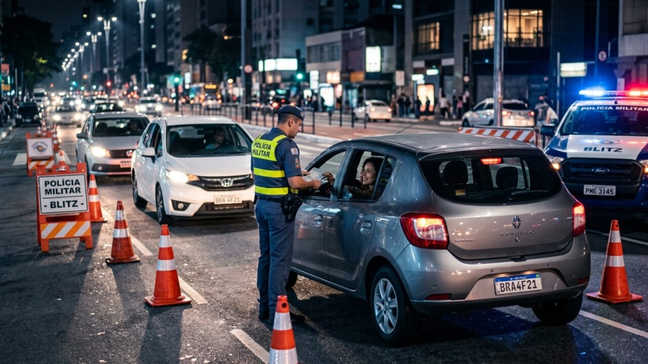 Em uma blitz, esse é o erro que pesa de verdade no bolso