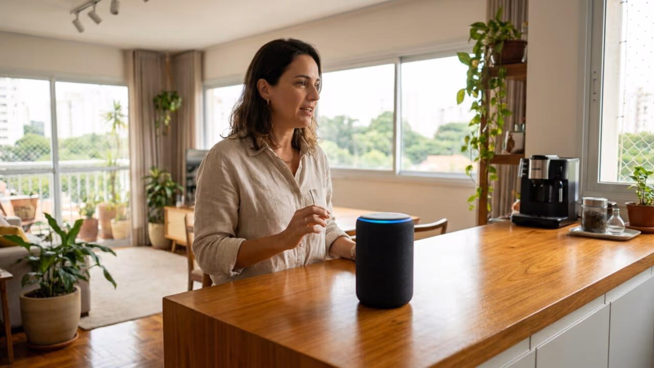 Automação por voz funciona bem em casa ou ainda exige paciência demais no uso real do dia a dia?