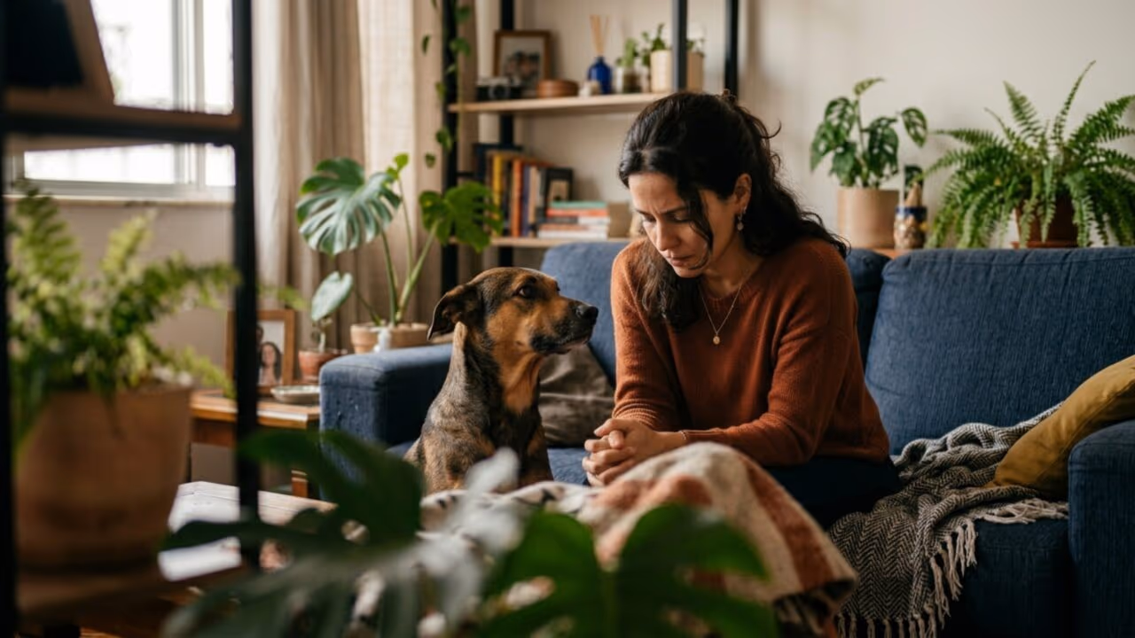 Cientistas provam que os cães conseguem farejar o seu stress no ar e mudam de comportamento na hora