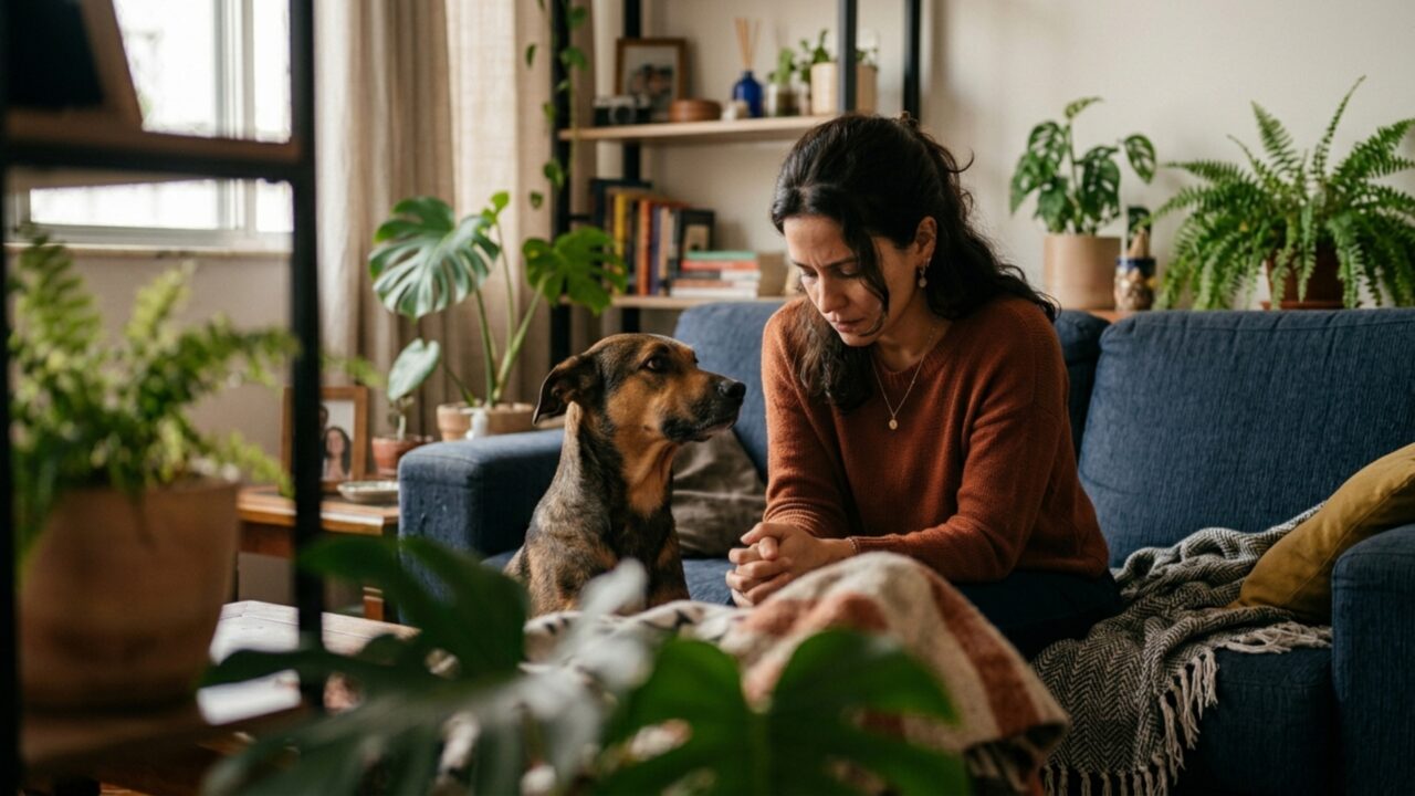 Cientistas provam que os cães conseguem farejar o seu stress no ar e mudam de comportamento na hora