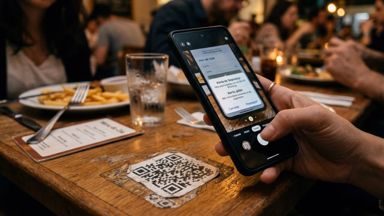 QR Code virou porta para golpe: o detalhe simples que você deve conferir antes de abrir