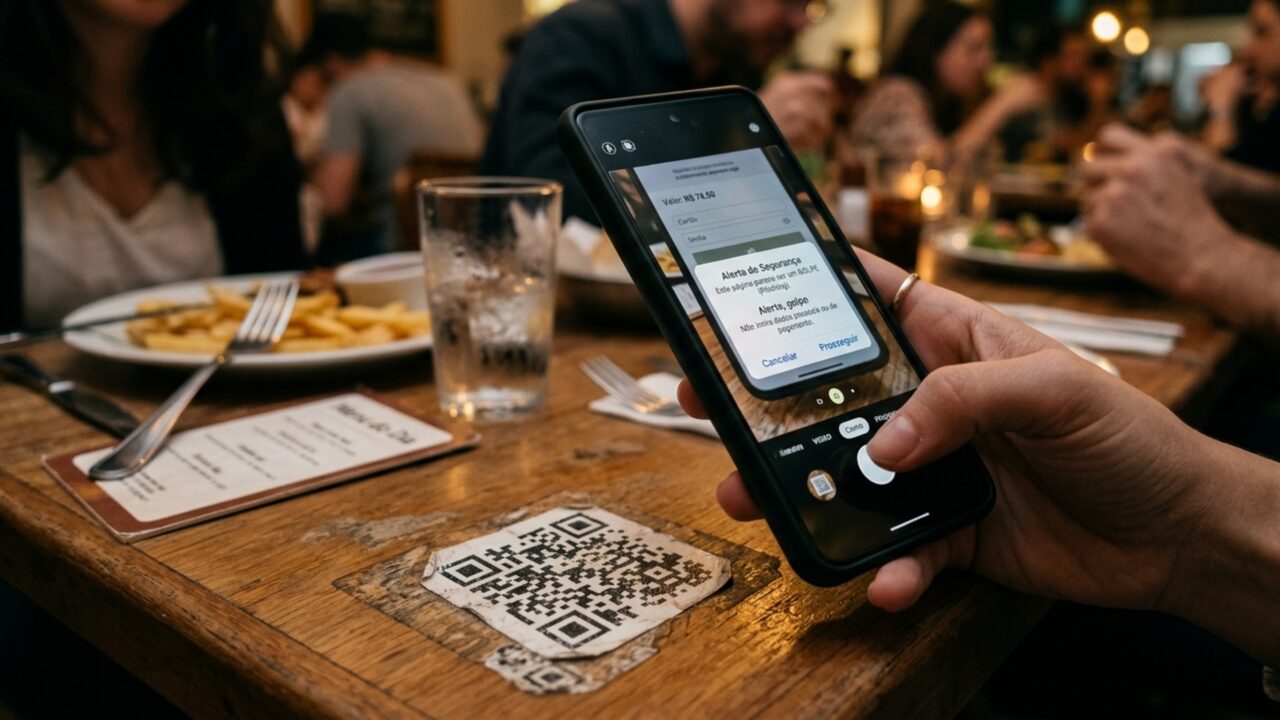 QR Code virou porta para golpe: o detalhe simples que você deve conferir antes de abrir