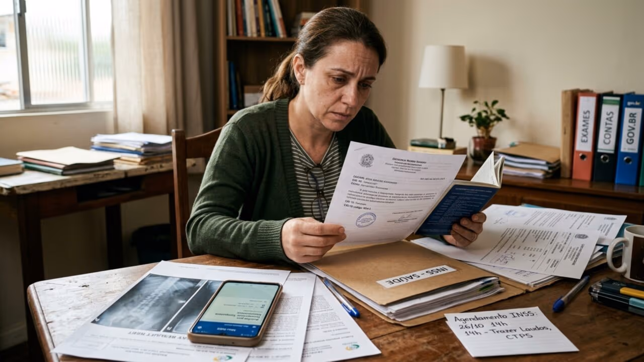 Auxílio-doença não é automático: o detalhe ignorado que pode travar seu pedido no INSS