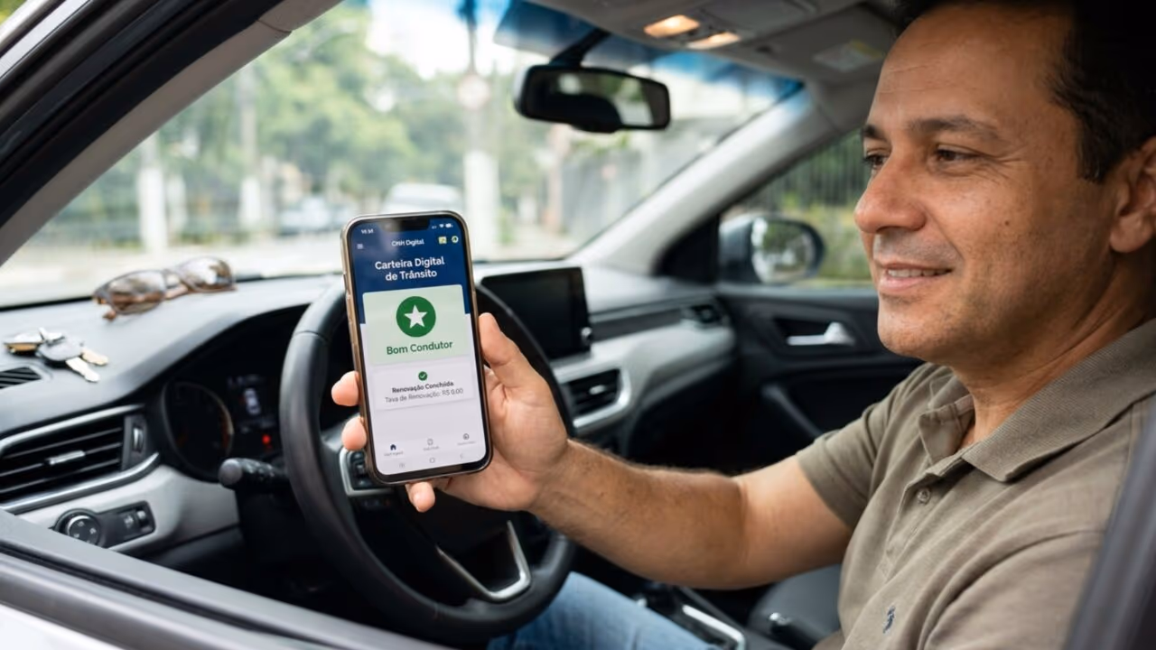 CNH sem taxa em 2026 já vale para alguns motoristas