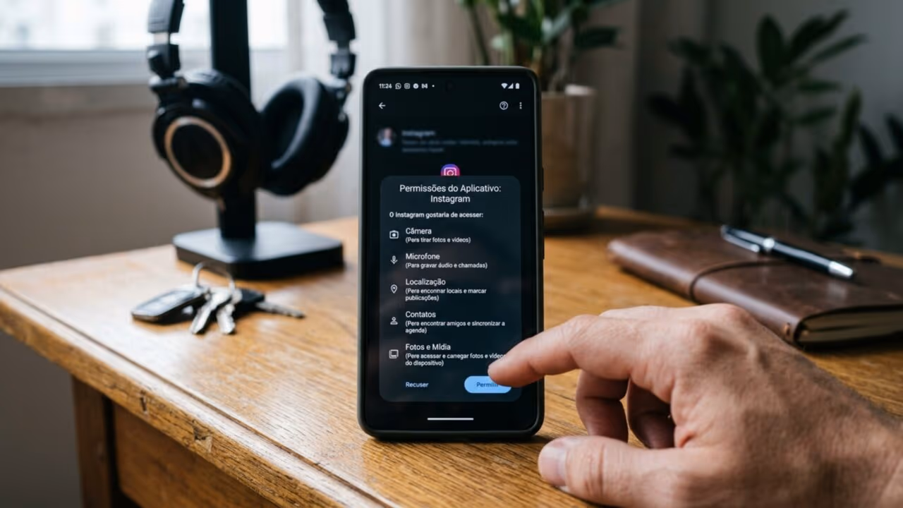 Aplicativo pedindo permissão demais pode expor sua privacidade sem você perceber