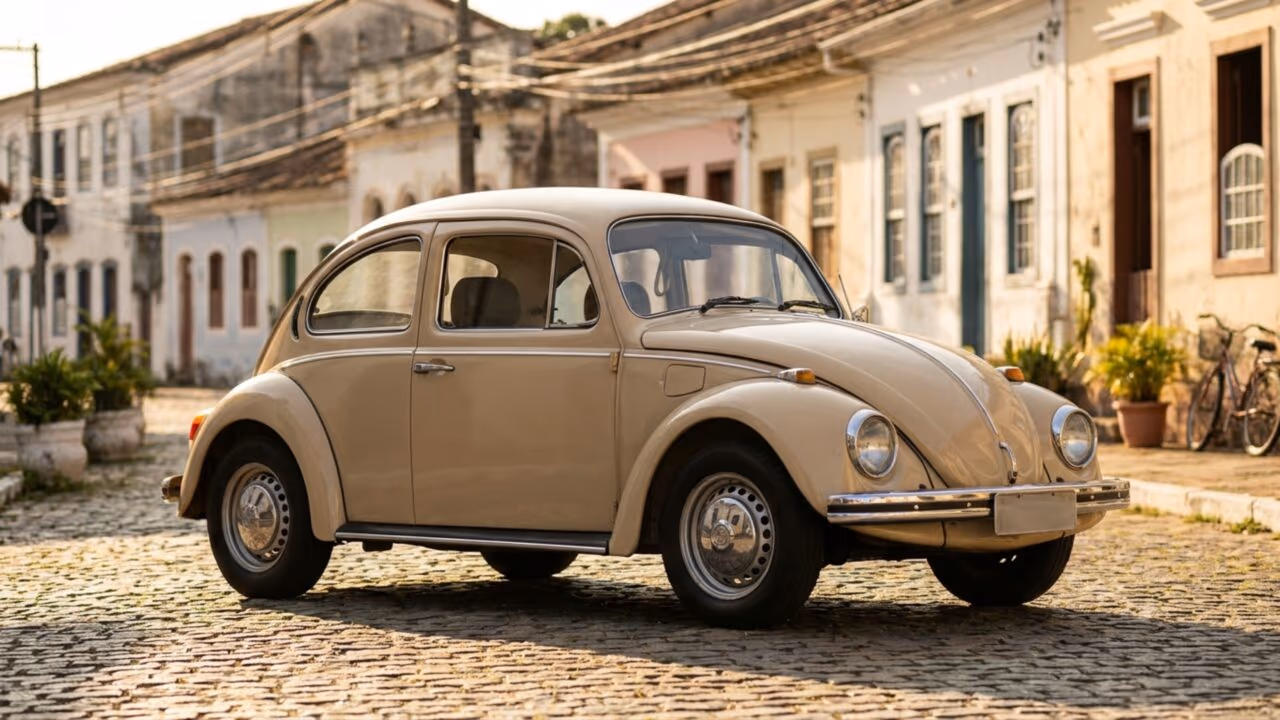 Qual veículo moderno mais o lembra o inesquecível Fusca atualmente?