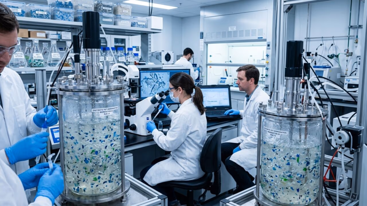 A enzima mutante descoberta acidentalmente que consegue devorar o plástico das garrafas em poucos dias
