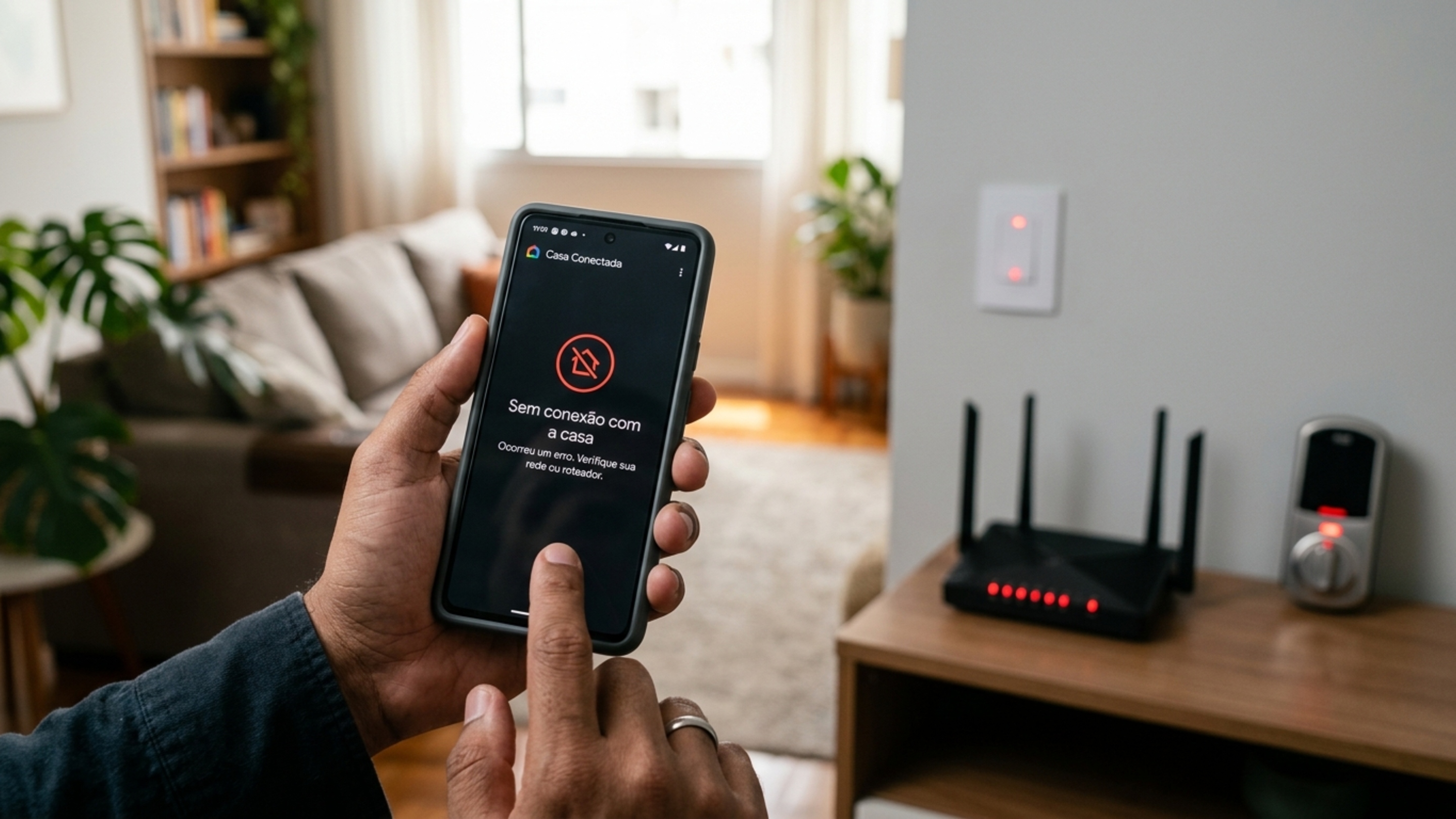 Casa inteligente demais pode virar problema quando a internet cai e nada funciona no manual