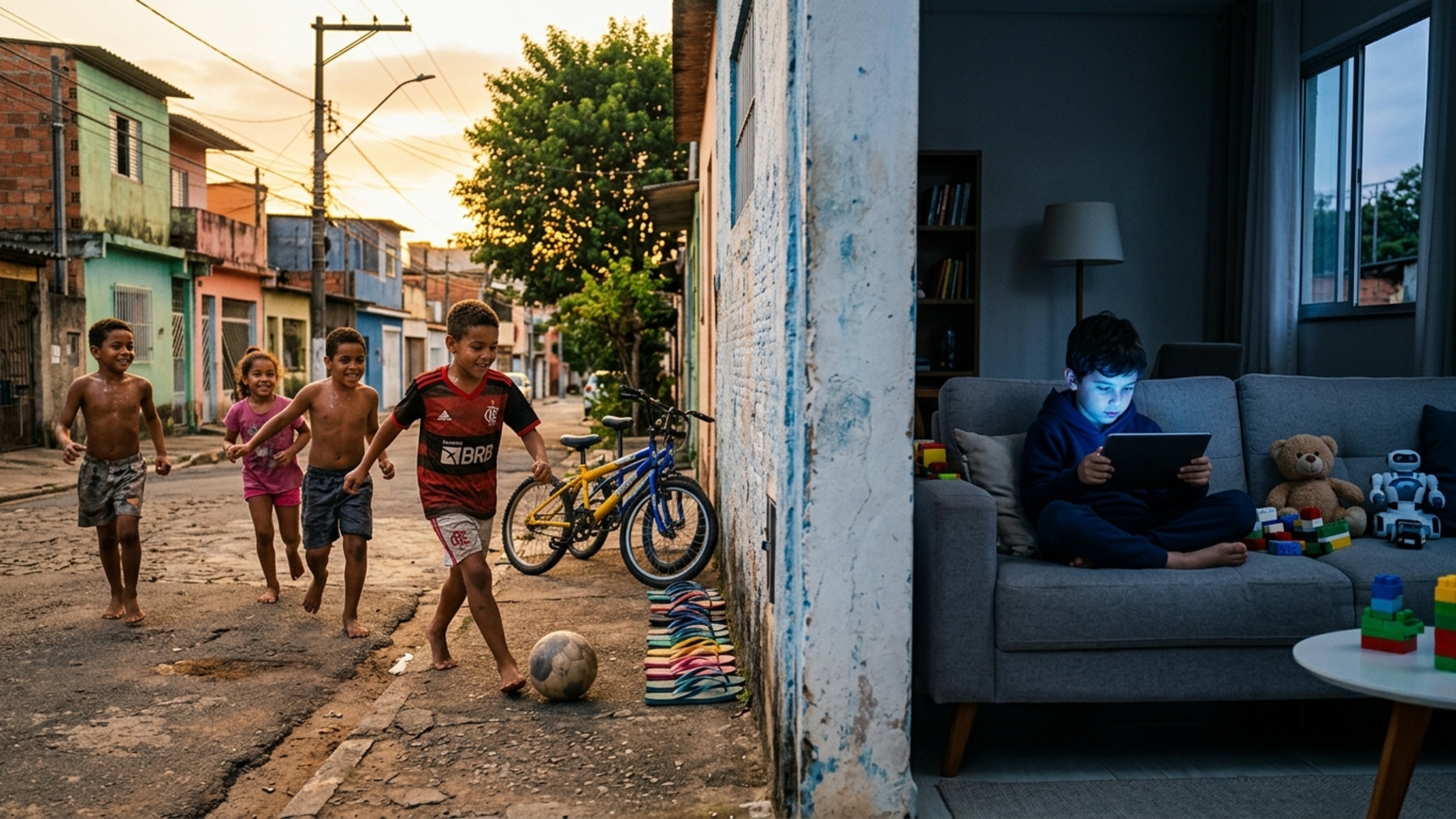 A ciência revela por que a geração que brincava na rua até tarde desenvolveu uma resistência ao estresse que surpreende os médicos