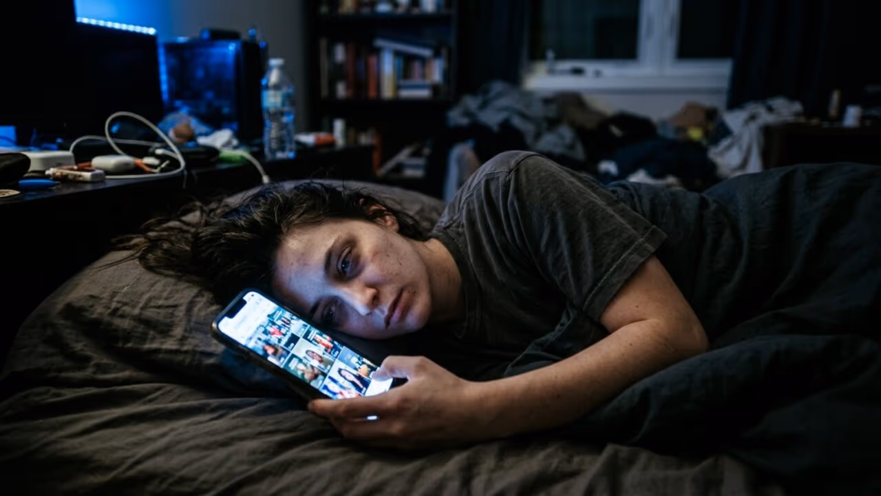 O fenômeno do “brain rot” noturno, por que seu cérebro desliga depois das 22h e você só consegue ver vídeos curtos no celular